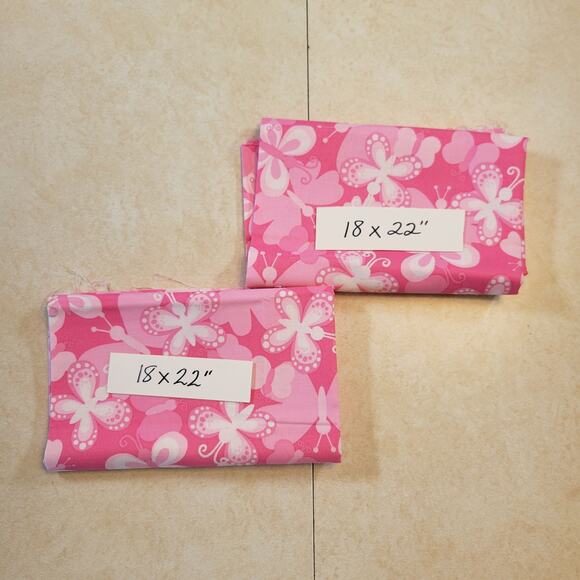 Cotton Fabric Lot 12 Pieces Fat Quarters Polka Dots Plaid Baby Prints Quilting - Picture 12 of 16